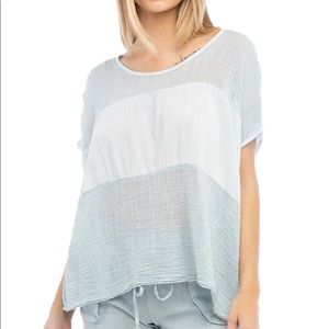 hardtail tang03 slouchy gauze top